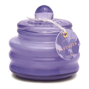 Paddywax Beam Lilac Small Glass Vessel with Glass Lid Lavender 3Oz