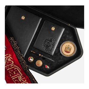 Rovatti UAE National Day 2022 Black Leather Gift Box