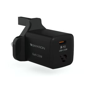 Baykron Wall Charger GaN 33W (UK Plug)