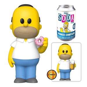 Funko Pop! Vinyl Soda The Simpsons Homer 4.25-Inch Vinyl Soda Figure (With Chase*)