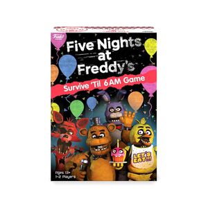 Funko Games Five Nights At Freddy's Survive 'Til 6Am Board Game
