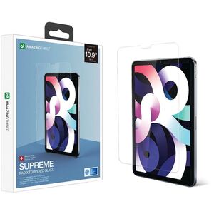 AmazingThing 2.5D Full Cover Radix Clear Glass Screen Protector for iPad 10.9-Inch
