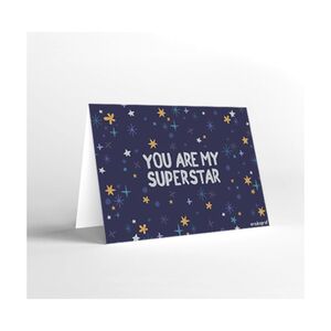 Mukagraf Mini You Are My Superstar Greeting Card(11X8Cm)
