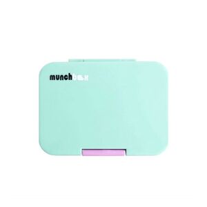 Munchbox Munchi Snack Box with 2 & 3 Tray Compartments - Peppermint