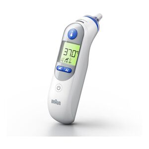 Braun IRT 6525 ThermoScan 7+ with Age Precision and Night mode - White