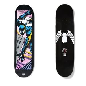 HUF Marvel Spider-Man Darkslide 7-Ply Skateboard Deck (8.25 x 32-Inch)