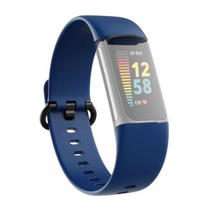 Hama 86252 Fitbit Charge 5 Replacement Watch Wrist Strap - Dark Blue