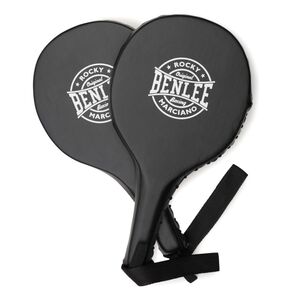 Benlee Vento Artificial Leather Paddles (1 Pair) - Black - One Size