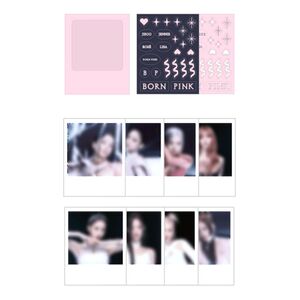 Blackpink - Bornpink Polaroid Photo + Sticker Set  - Jisoo
