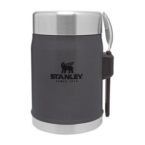 Stanley Classic Legendary Food Jar + Spork - Charcoal 414ml