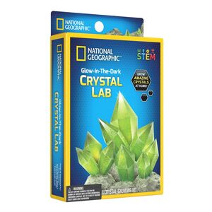 National Geographic Glow in the Dark Crystal Lab Crystal Growing Kit