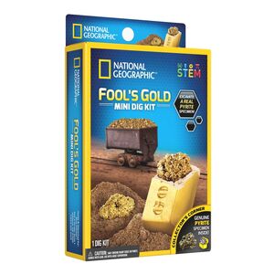National Geographic Carded Fool's Gold Mini Dig Kit