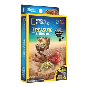 National Geographic Carded Treasure Mini Dig Kit