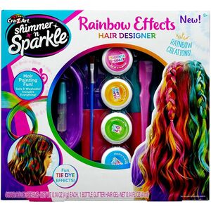 Shimmer 'n Sparkle Rainbow Effects Hair Designer Craft Kit