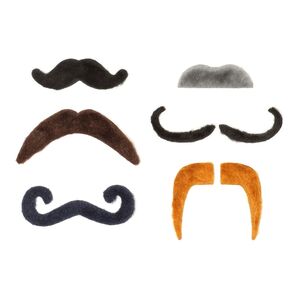 Legami Adhesive Fake Moustaches - Hot Moustache (Set of 6)