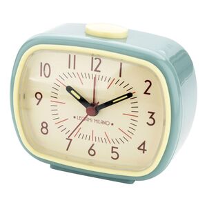 Legami Vintage Inspired Retro Alarm Clock - Aqua