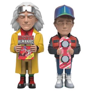 Mighty Jaxx Back To The Future X Yarms 8-Inch Collectible Vinyl Statue Set (Set of 2)