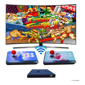 Pandora Wireless Box DX 8233 Games Arcade Machine with 2 Controllers - Blue