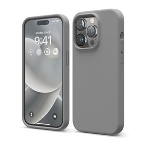 Elago Soft Silicone Case for iPhone 14 Pro - Dark Grey