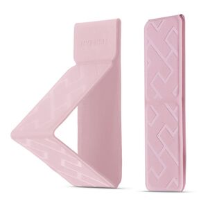 Hyphen Smartphone Case Grip Holder and Stand - Pink - Fits up to 6.1-Inch