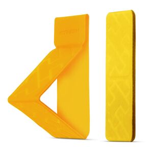 Hyphen Smartphone Case Grip Holder and Stand - Yellow - Fits up to 6.1-Inch