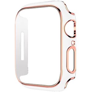 HYPHEN Apple Watch Frame Protector 45mm - White/Rose Gold