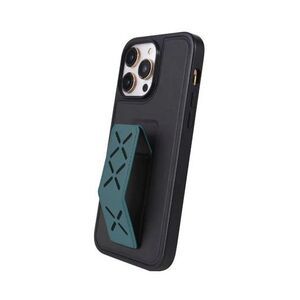 Tingz PU Leather Case with Hand Grip for iPhone 14 Pro - Green