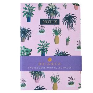 Design By Violet Botanica A5 Notebook (60 Pages) (Pack of 3)