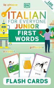 Italian For Everyone Junior First Words Flash Cards | Dorling Kindersley