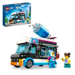 LEGO City Penguin Slushy Van Building Toy Set 60384 (191 Pieces)