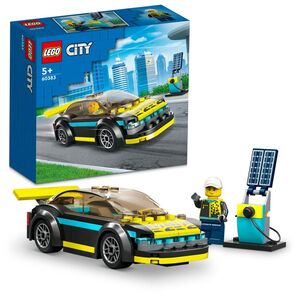 LEGO City Electric Sports Car Building Toy Set 60383 (95 Pieces)