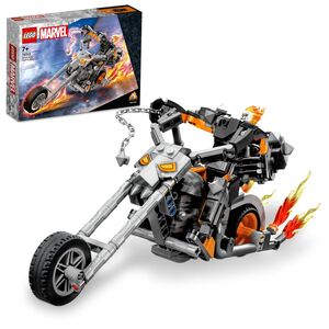 LEGO Marvel Ghost Rider Mech & Bike Building Toy Set 76245 (264 Pieces)