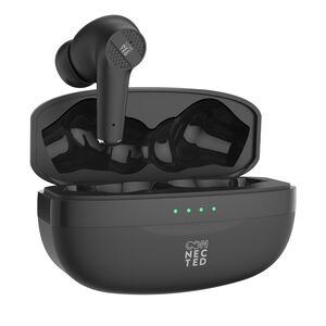 Connected Crystal-300 ENC True Wireless Earbuds - Black