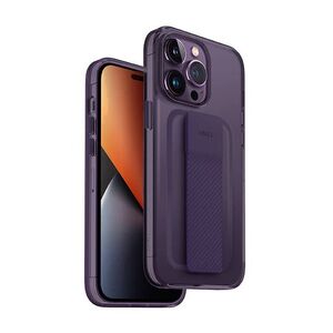 Uniq Hybrid Heldro - Mount Series Case for iPhone 14 Pro - Fig (Purple)