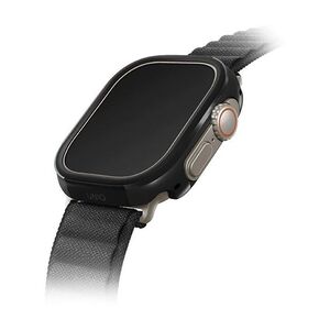 Uniq Valencia Case for Apple Watch Ultra 49mm- Midnight (Black)