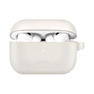 Uniq Vencer Silicone Hang Case for AirPods Pro (2nd Gen) - Chalk Grey (Grey)