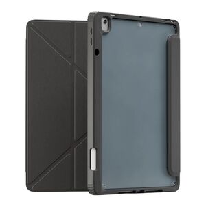 Levelo Conver Clear Back Hybrid Case for iPad Pro 10.2-Inch - Black