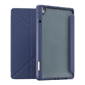 Levelo Conver Clear Back Hybrid Case for iPad Pro 10.2-Inch - Blue