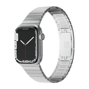 Levelo Westin Apple Watch Strap Ultra 49mm/Series 8 45mm - Silver