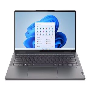 Lenovo Yoga 7 i7-SHD Laptop - 82QE006UAX - Intel Core i7-1260P/16GB/1TB SSD/Intel Iris Xe Graphics/14-inch 2.8K OLED/90Hz/Windows 11 Home - Storm Grey (Arabic/English)