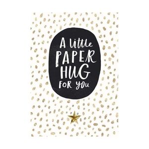 Pigment Bijou Little Paper Hug For You Greeting Card (17.6 x 13cm)