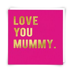 Redback Cards Love Mummy Greeting Card (17.6 x 13cm)