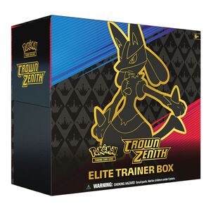 Pokemon TCG Sword & Shield 12/5 Crown Zenith Elite Trainer Box