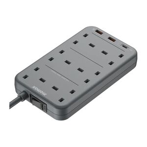 Momax OnePlug 6-Position Plug+1C2A 20W - Space Grey