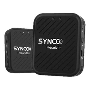 SYNCO Rechargeable Wireless Microphone - Black