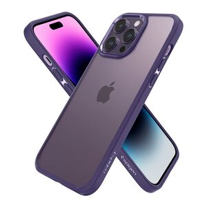 Spigen Ultra Hybrid Case for iPhone 14 Pro Max - Deep Purple