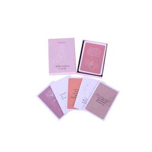 Achievher Affirmation Motivation Cards - Pink