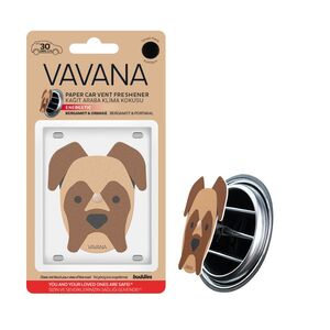 Vavana Buddies Energetic Paper Car Vent Fresheners - Dog
