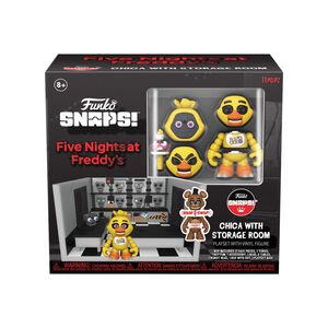 Funko Pop! Snap Games Five Nights At Freddy's Storage Room With Chica Playset 3.5-Inch Vinyl Figure