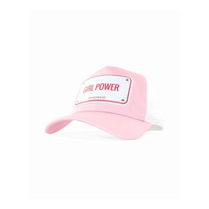 John Hatter Girl Power Unisex Cap Pink/White